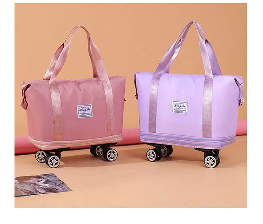 Bolsa de Viaje Expandible con Compartimento Seco-Húmedo y Capacidad Extra Grande - Image 33