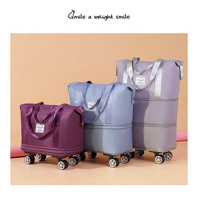 Bolsa de Viaje Expandible con Compartimento Seco-Húmedo y Capacidad Extra Grande - Image 34