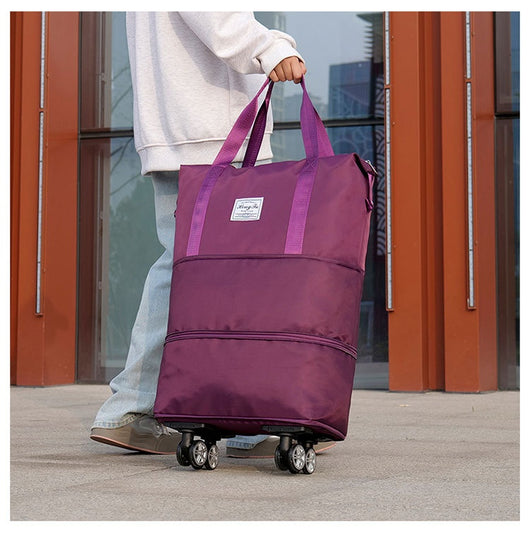 Bolsa de Viaje Expandible con Compartimento Seco-Húmedo y Capacidad Extra Grande - Image 37