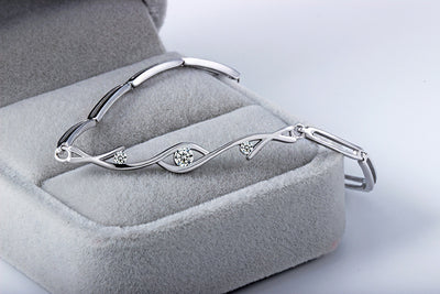 Joyería de Moda Coreana con Circón de Cristal - Image 12