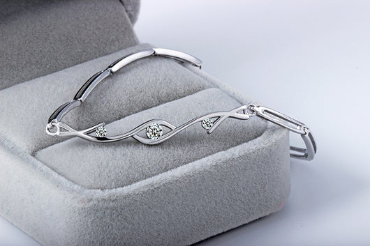 Joyería de Moda Coreana con Circón de Cristal - Image 12