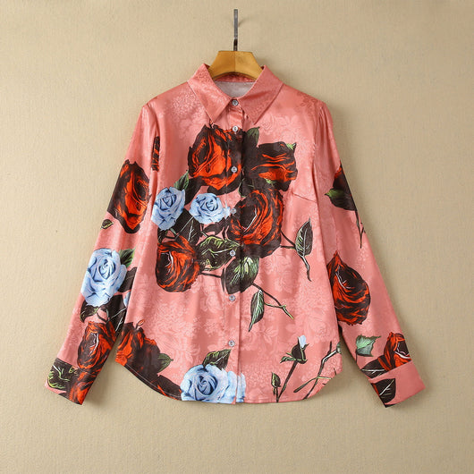 Conjunto Elegante: Blusa Manga Larga con Falda Plisada de Borde Amplio - Image 19