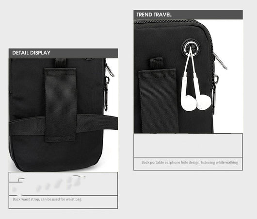 Bolsa Mensajero Casual Multifuncional para Hombre - Image 19