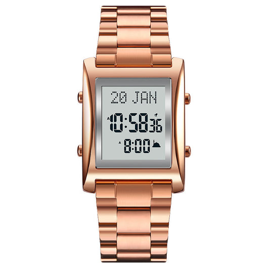 Reloj Digital Islámico SKMEI 1815 con Dirección Qibla y Horarios de Oración - Image 7