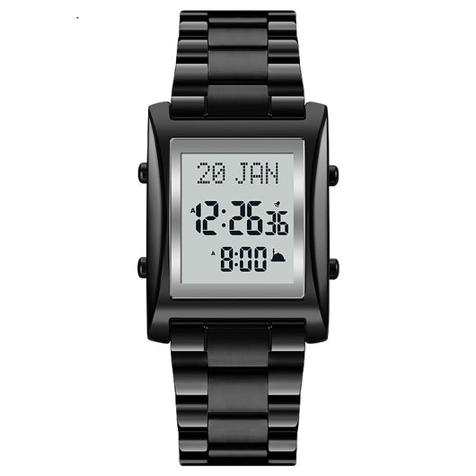 Reloj Digital Islámico SKMEI 1815 con Dirección Qibla y Horarios de Oración - Image 9