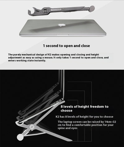 Soporte Elevable y Plegable para Computadora de Escritorio - Image 21