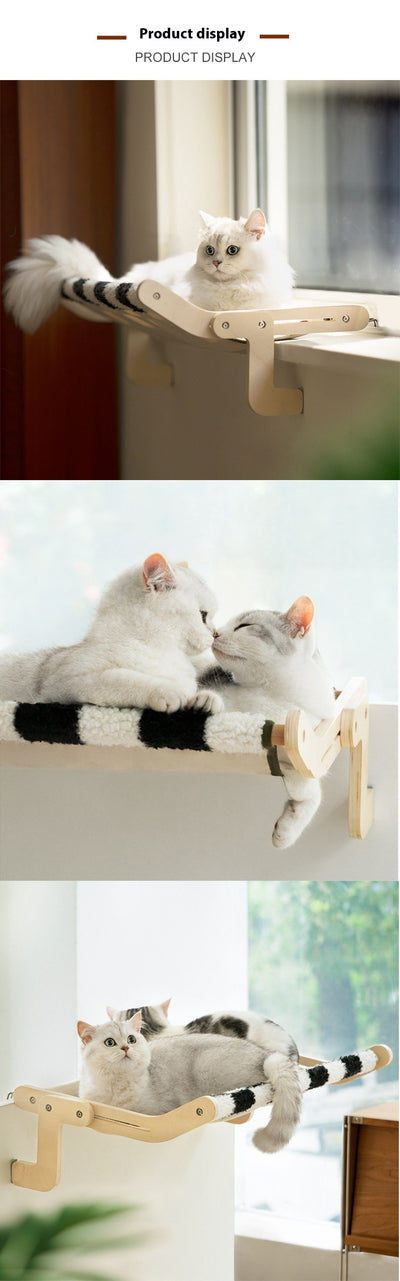 Cama Colgante para Gatos con Marco de Escalada - Image 13