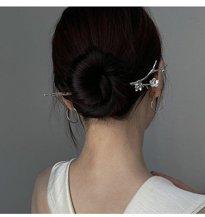 Horquilla de Flor de Cerezo Diseño Exclusivo Accesorios para Cabello Estilo Chino - Image 22