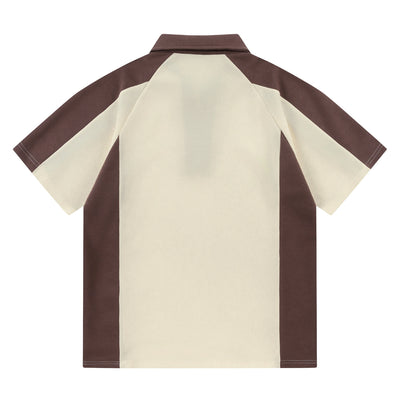Polo Unisex con Costuras Sueltas y Solapa de Contraste - Image 18