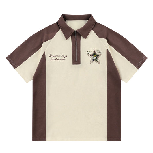 Polo Unisex con Costuras Sueltas y Solapa de Contraste - Image 21