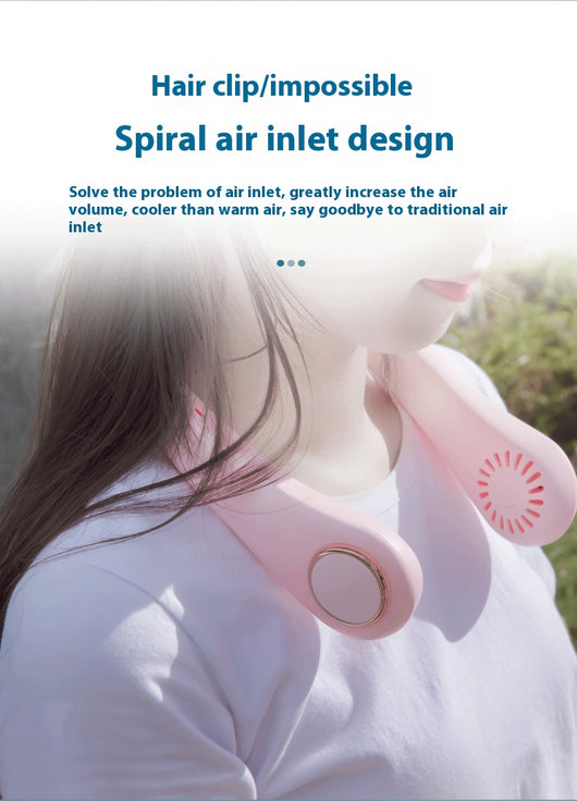 Ventilador Portátil de Cuello con Carga USB para Deportes al Aire Libre - Image 15