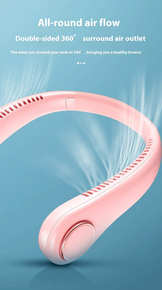 Ventilador Portátil de Cuello con Carga USB para Deportes al Aire Libre - Image 18