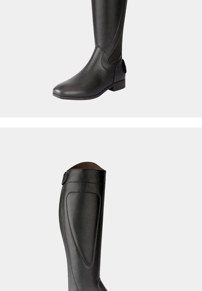 Botas Ecuestres de Cuero Genuino Negro - Image 16