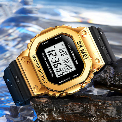 Reloj Cuadrado Moderno para Estudiantes Hombre y Mujer - Image 12