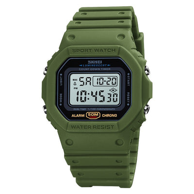 Reloj Digital Resistente a Golpes con Correa Plástica - Image 11