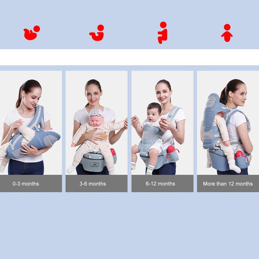 Cargador de Cadera para Bebé Transpirable Multifuncional - Image 14