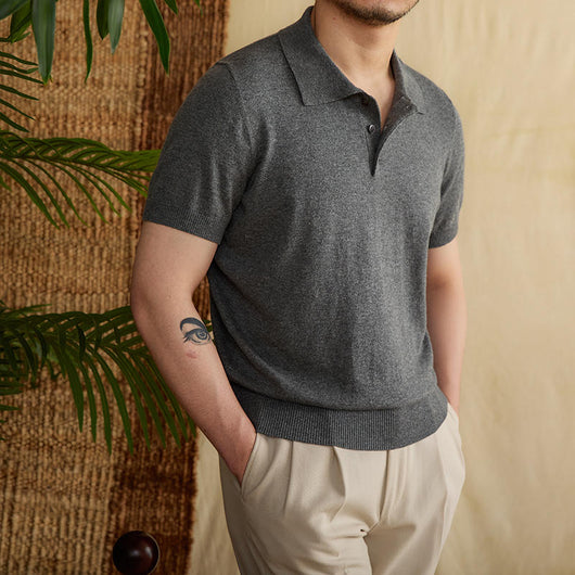 Polo Casual Ejecutivo en Algodón y Lino Transpirable - Image 22