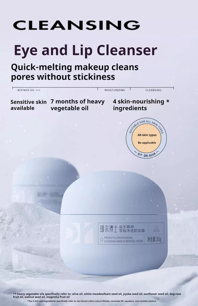 Crema Desmaquillante con Probióticos - Limpiador 3 en 1 para Rostro, Ojos y Labios - Image 6