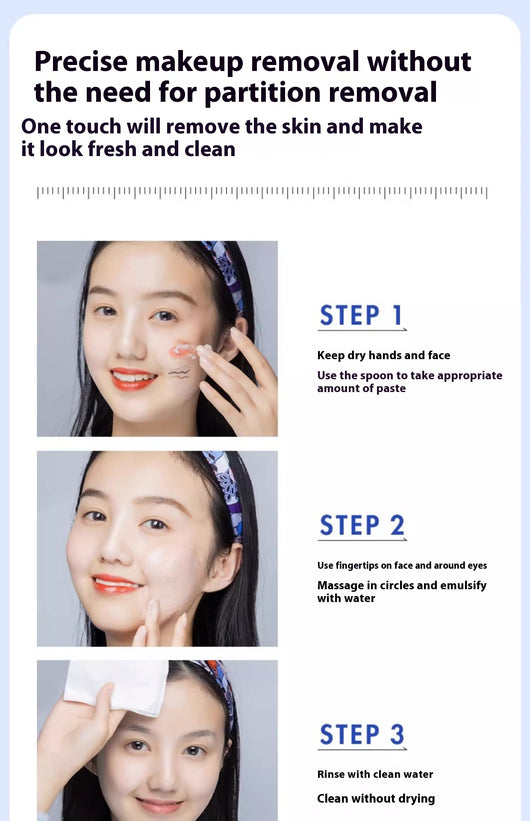 Crema Desmaquillante con Probióticos - Limpiador 3 en 1 para Rostro, Ojos y Labios - Image 7
