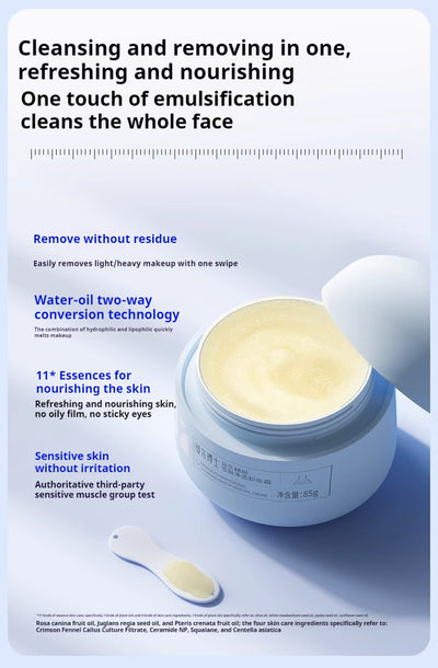 Crema Desmaquillante con Probióticos - Limpiador 3 en 1 para Rostro, Ojos y Labios - Image 8