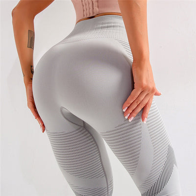 Leggings Yoga Cintura Alta con Estampado - Image 34