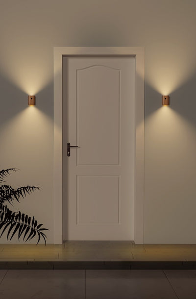 Lámpara LED con Sensor de Movimiento y Diseño de Madera Maciza - Image 31