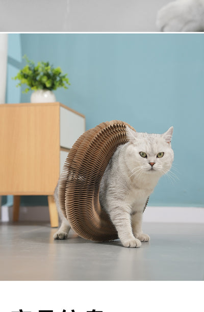 Rascador Magnético Plegable para Gatos con Juguete Interactivo - Image 14