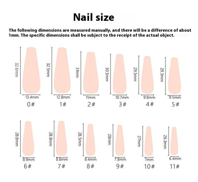Uñas Postizas Degradado Humo Negro - Image 12