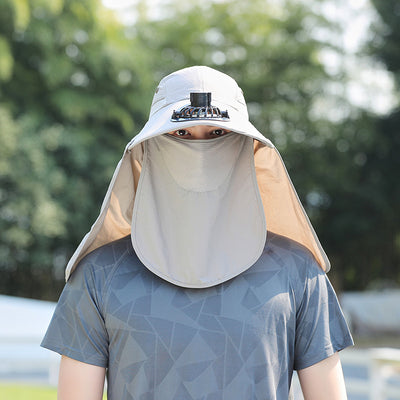 Sombrero de Protección Solar con Cobertura Facial para Pesca y Montaña - Image 31