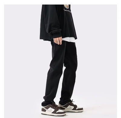 Jeans Slim Fit Negro Puro para Hombre - Image 11