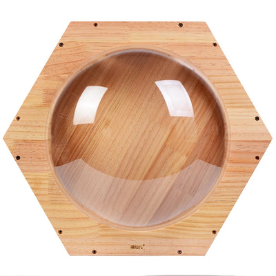 Árbol Rascador de Madera Maciza Premium para Gatos con Agujeros de Perforación - Image 11