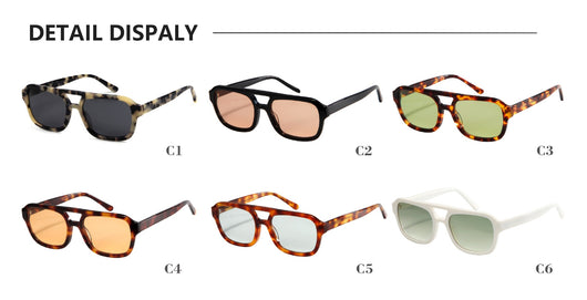 Gafas de Sol Oversized con Doble Puente - Estilo Pasarela para Mujer - Image 18