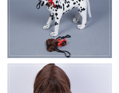 Peluca Canina con Trenzas Dobles - Accesorios Divertidos para Mascotas - Image 6