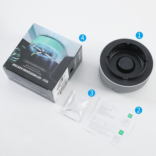 Cenicero Purificador de Aire con Ionización para Auto - Image 40