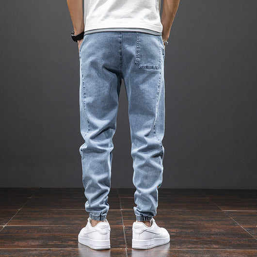 Pantalones de Algodón Microelástico Denim para Hombre - Image 10