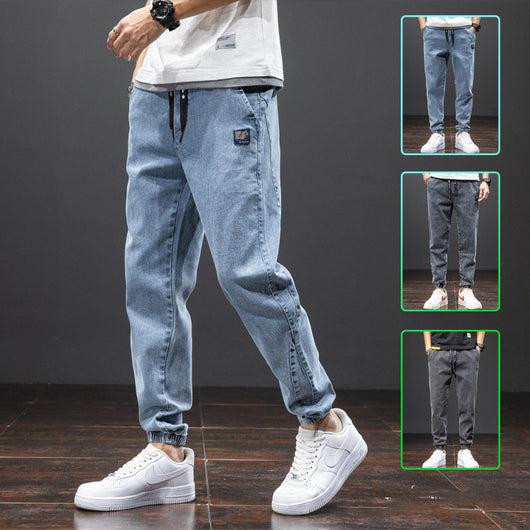Pantalones de Algodón Microelástico Denim para Hombre - Image 11