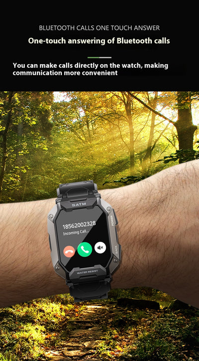 Reloj Inteligente con Llamadas Bluetooth y Resistencia al Agua - Image 12