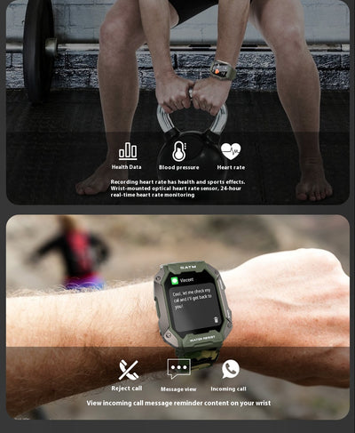Reloj Inteligente con Llamadas Bluetooth y Resistencia al Agua - Image 13