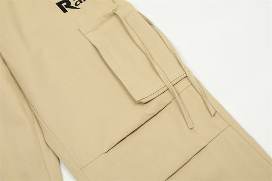 Pantalones Cargo Rectos Multibolsillos para Hombre - Image 23