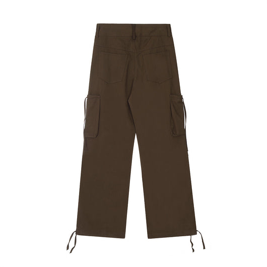 Pantalones Cargo Rectos Multibolsillos para Hombre - Image 26