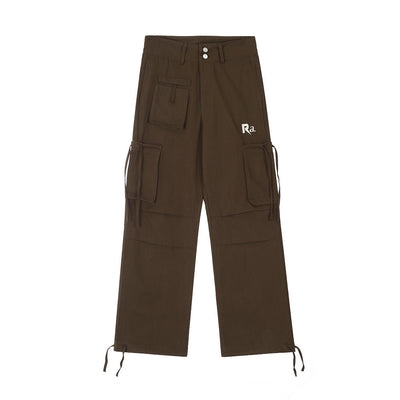 Pantalones Cargo Rectos Multibolsillos para Hombre - Image 28
