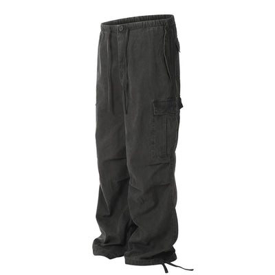 Overol Hombre Moda Contemporánea con Pliegues y Cordón Ajustable - Image 31