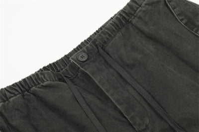 Overol Hombre Moda Contemporánea con Pliegues y Cordón Ajustable - Image 42