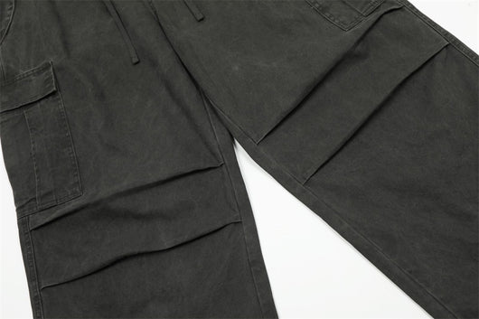 Overol Hombre Moda Contemporánea con Pliegues y Cordón Ajustable - Image 45