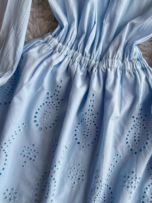 Vestido Midi Ajustado con Mangas Farol - Efecto Silueta Esbelta - Image 14