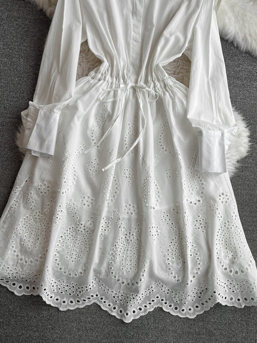 Vestido Midi Ajustado con Mangas Farol - Efecto Silueta Esbelta - Image 20