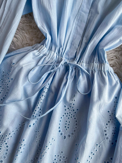 Vestido Midi Ajustado con Mangas Farol - Efecto Silueta Esbelta - Image 23