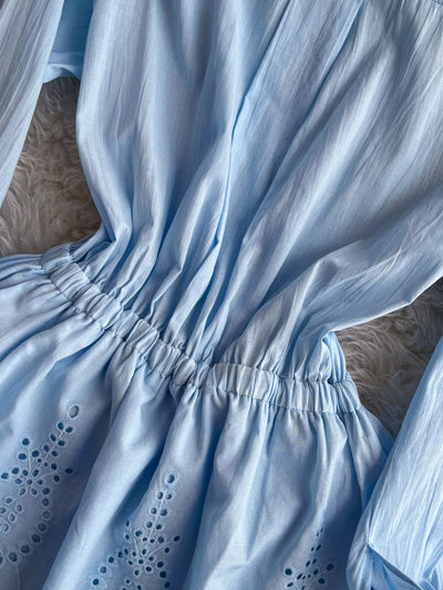 Vestido Midi Ajustado con Mangas Farol - Efecto Silueta Esbelta - Image 29