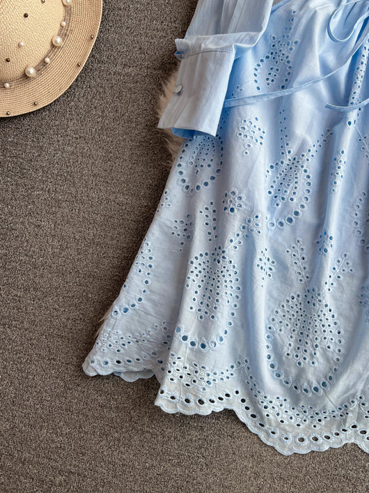 Vestido Midi Ajustado con Mangas Farol - Efecto Silueta Esbelta - Image 33