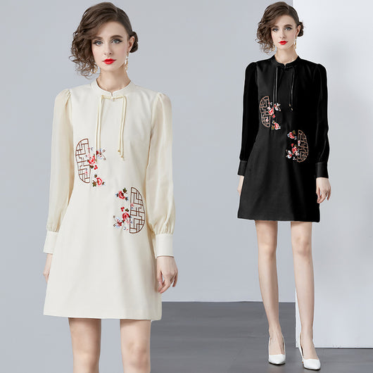Vestido Corto Estilo Western con Hebilla Decorativa - Image 13